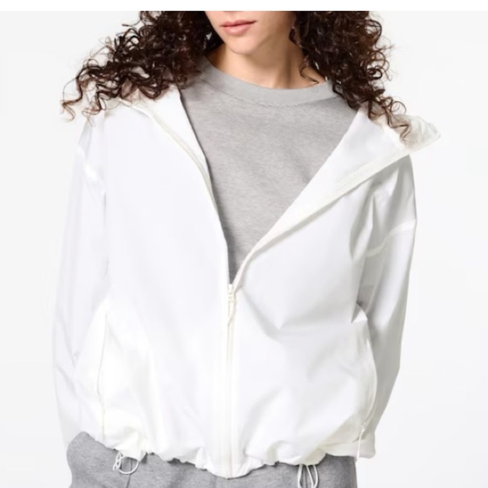 UNIQLO Pocketable UV Protection Parka - White - XS